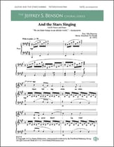 And the Stars Singing SATB choral sheet music cover